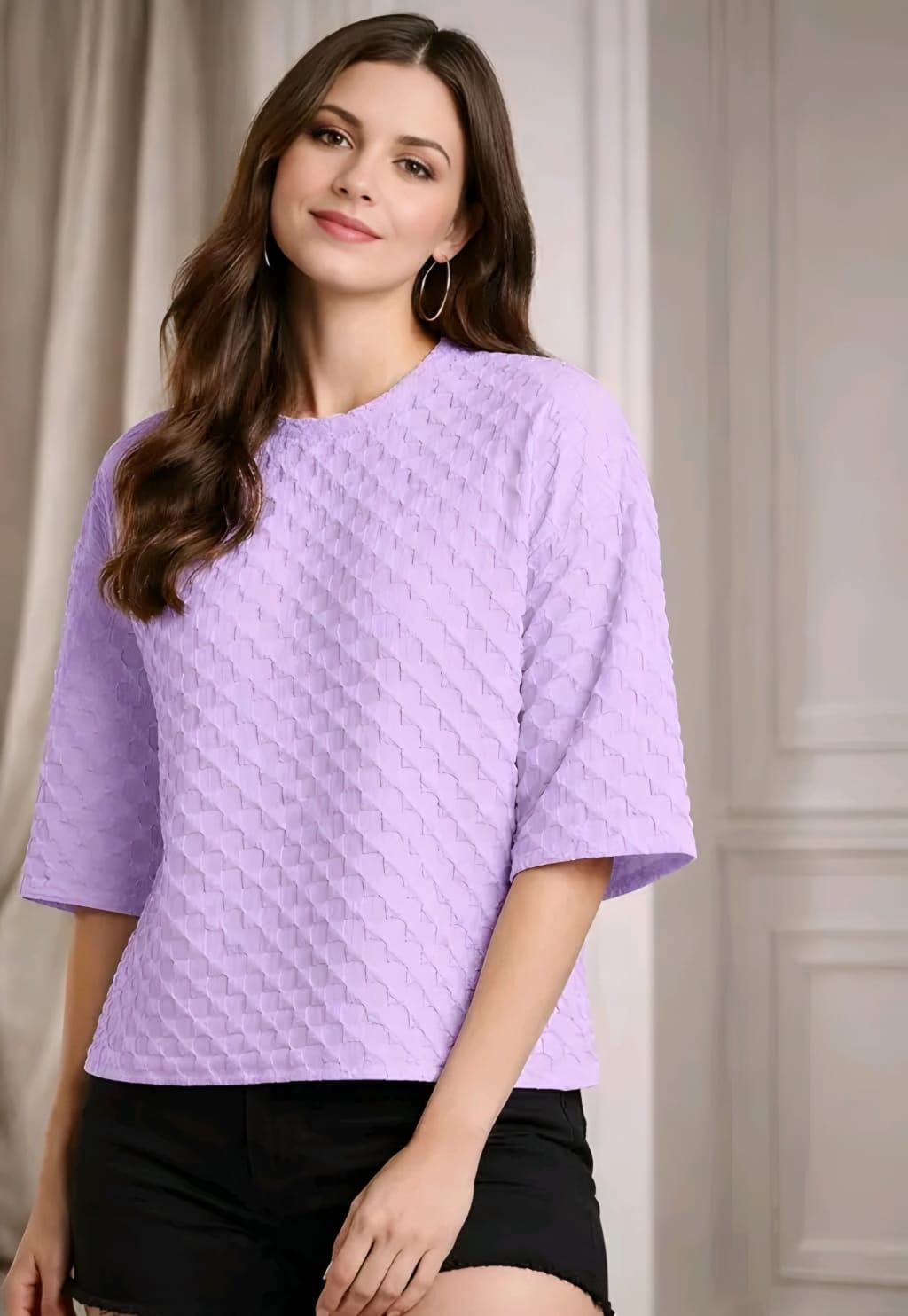 Latest women oversized t-shart mremium casual streetwear new top