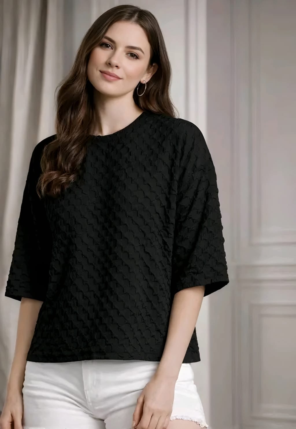 Latest women oversized t-shart mremium casual streetwear new top