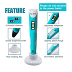 3D Printing Drawing Pen Kit for Kids & Adults | LCD Display | DIY 3D Art Pen with Color Filaments